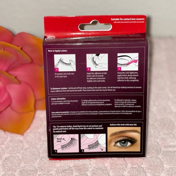 ✨3 FOR $18✨ MIX & MATCH…KISS STARTER KIT (LASHES, ADHESIVE & LASH APPLICATOR!) - Picture 4 of 4